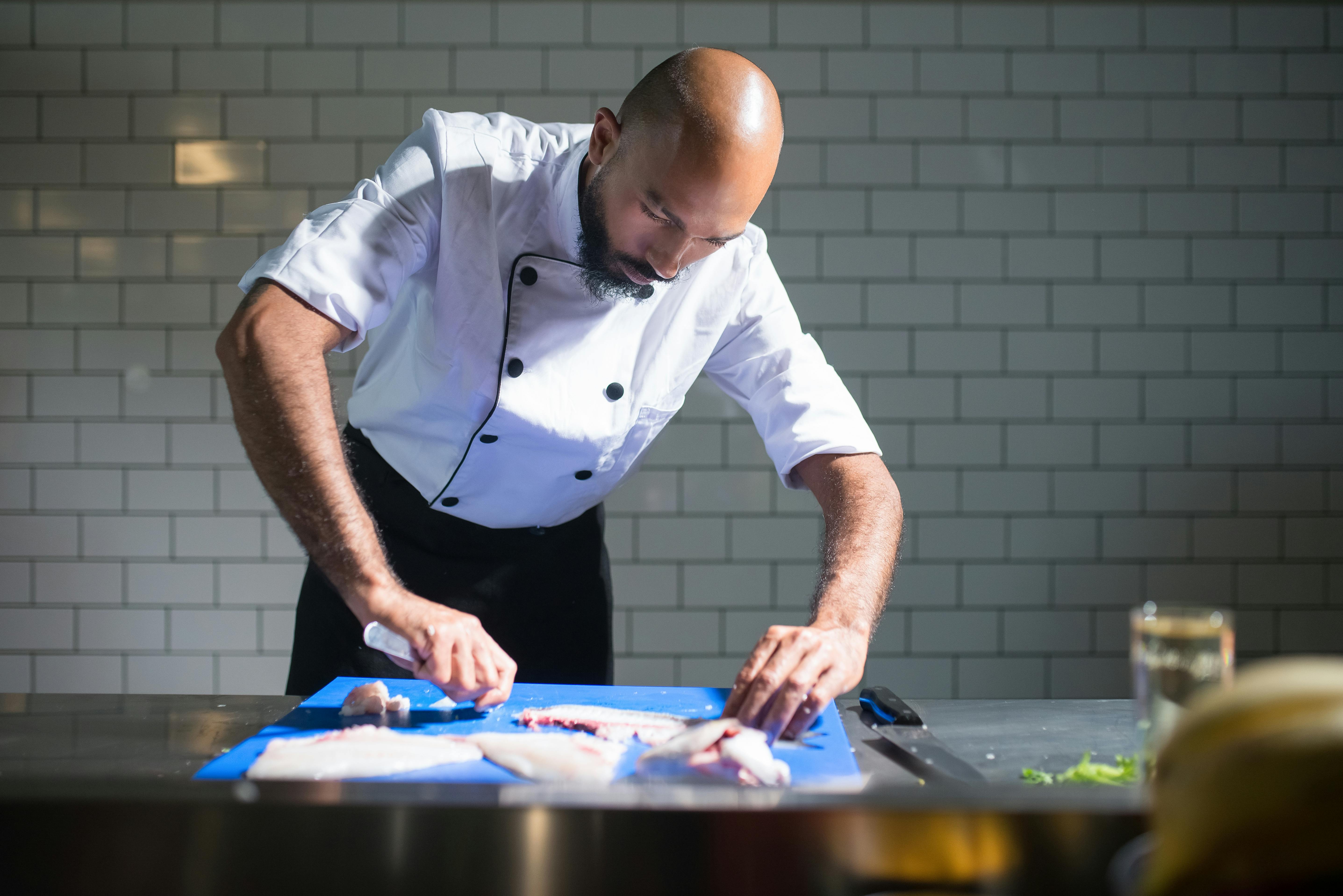 A private chef CV under review, illustrating the vetting process Montclair Chef applies before shortlisting candidates for UHNW families.