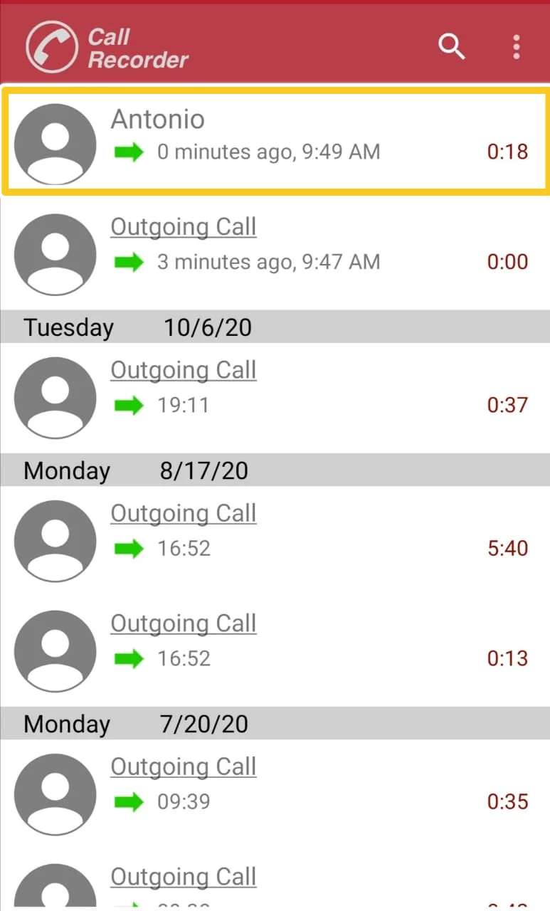 Screenshot: Step 5: Once those steps are completed, you can now go ahead and make your phone call