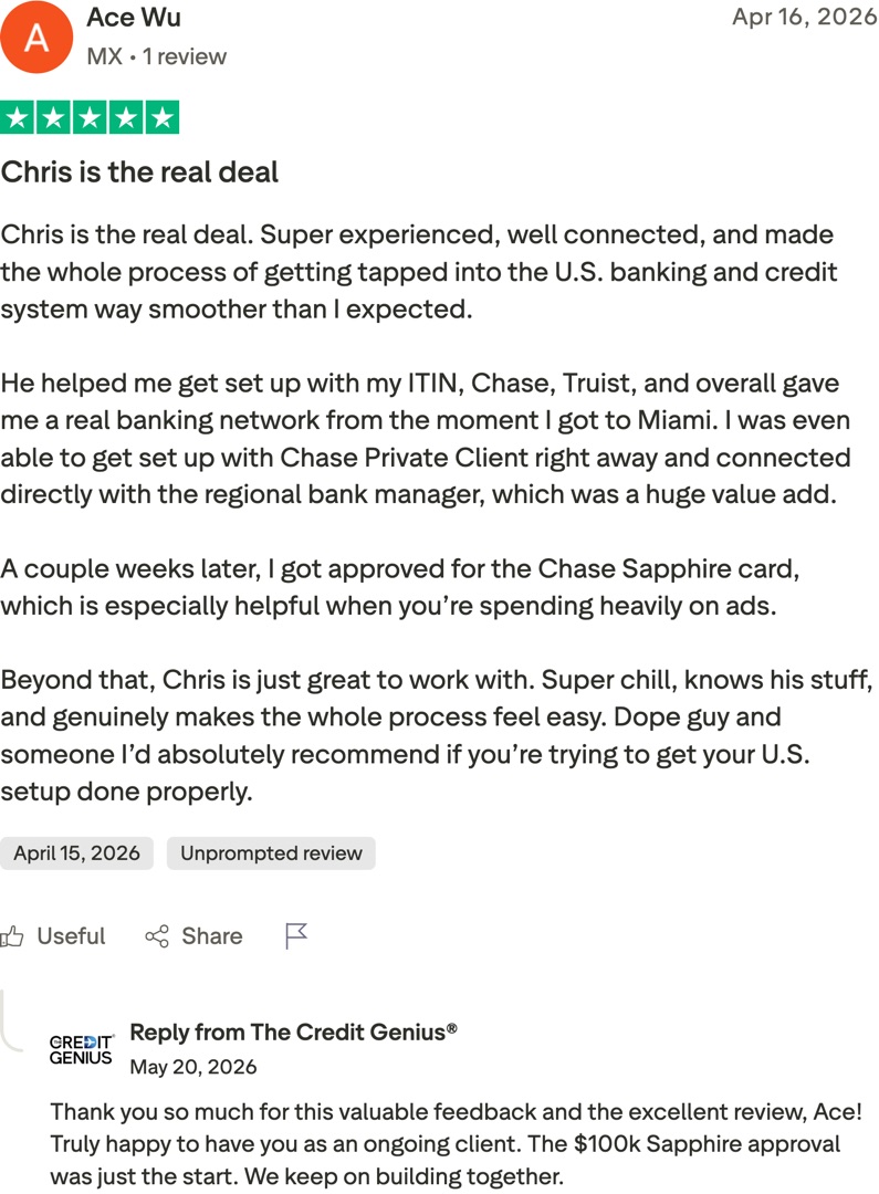 Ace Wu: Chris is the real deal