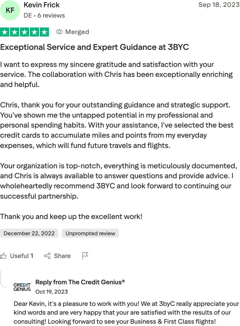 Kevin Frick: Exceptional Service and Expert Guidance at 3BYC