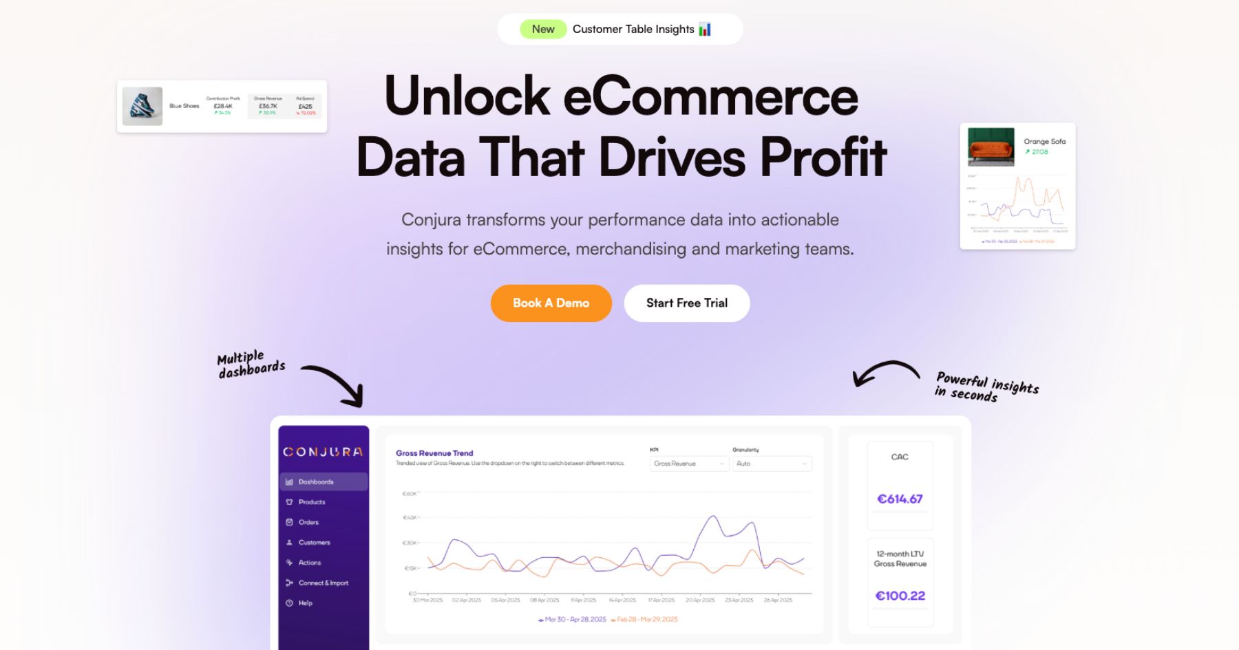 Conjura - AI Powered eCommerce Analytics That Drive Profit