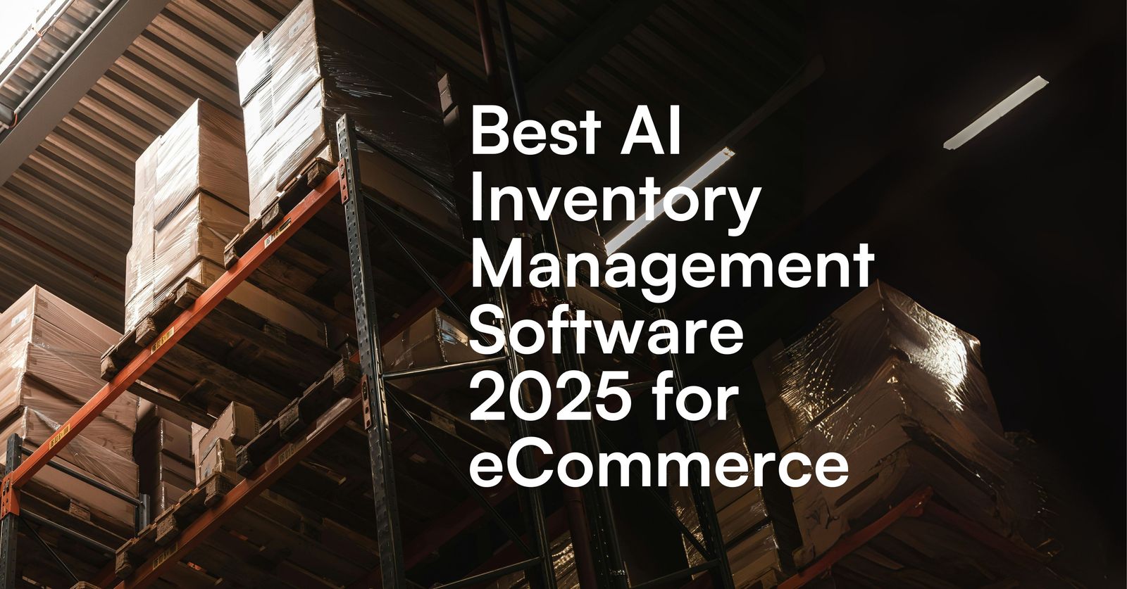 Best AI Inventory Management Software 2025 for eCommerce