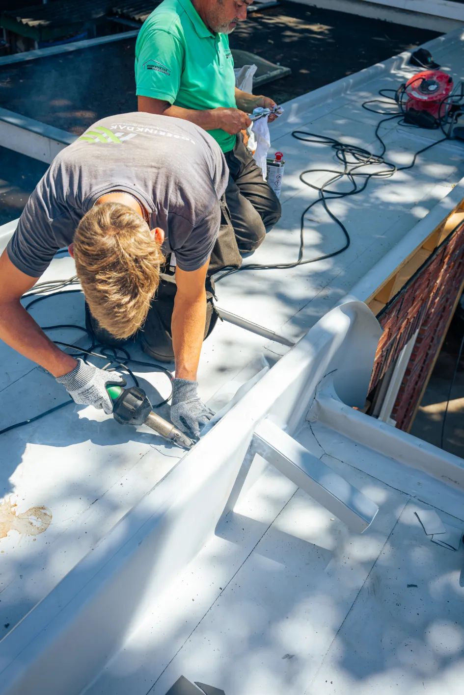 Egberinkdak dakbedekking