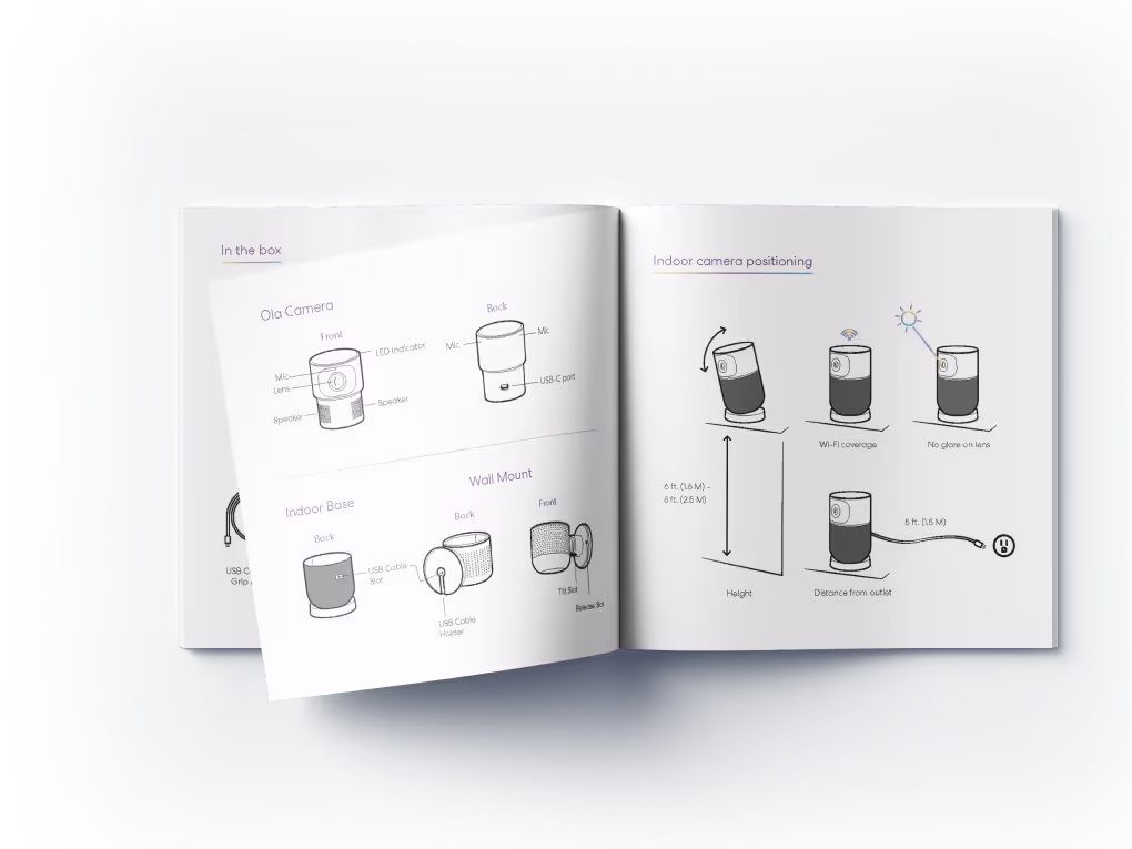 An example of a user guide for the technical writing banner