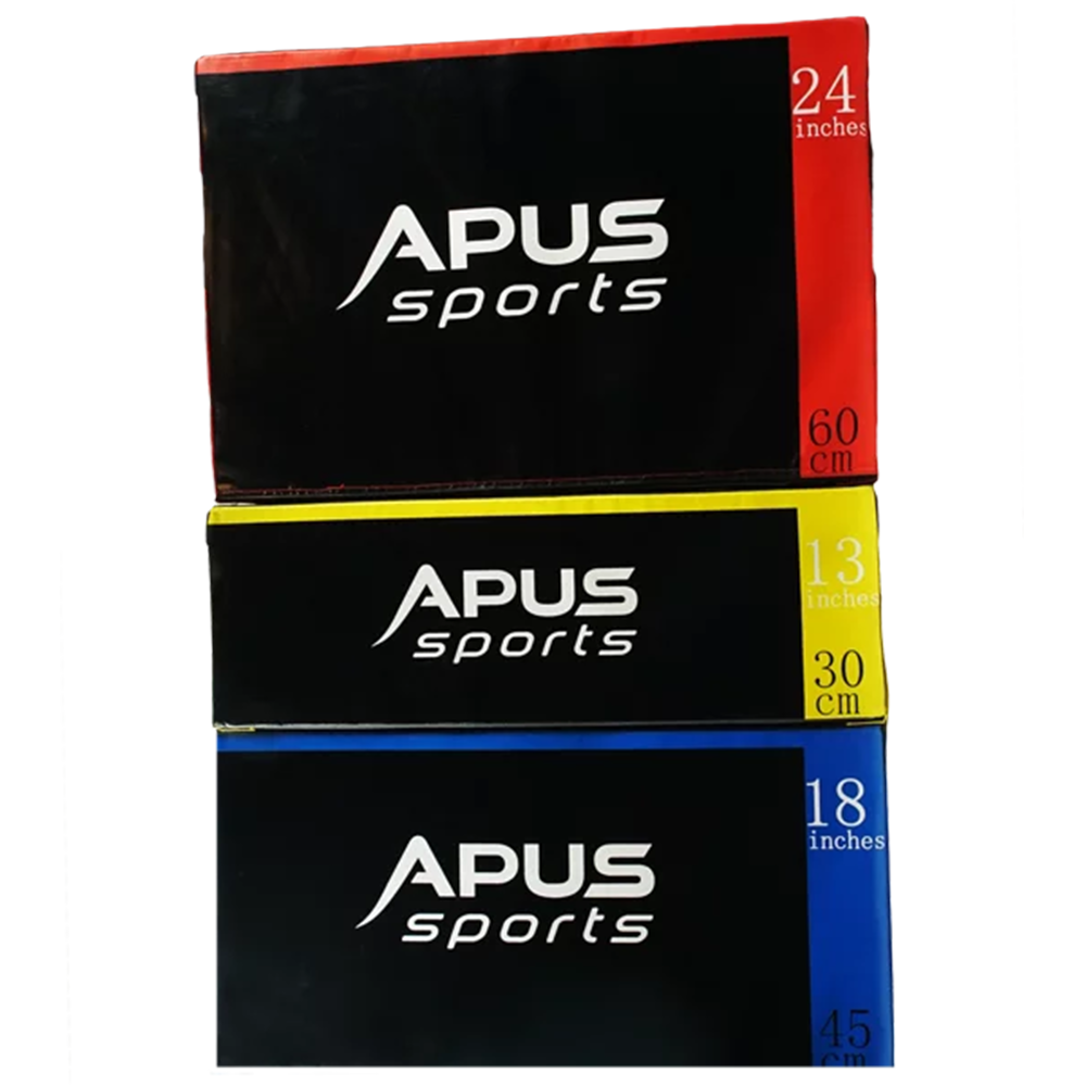 Modułowy miękki plyo box Apus Sports z antypoślizgową powierzchnią i rzepami