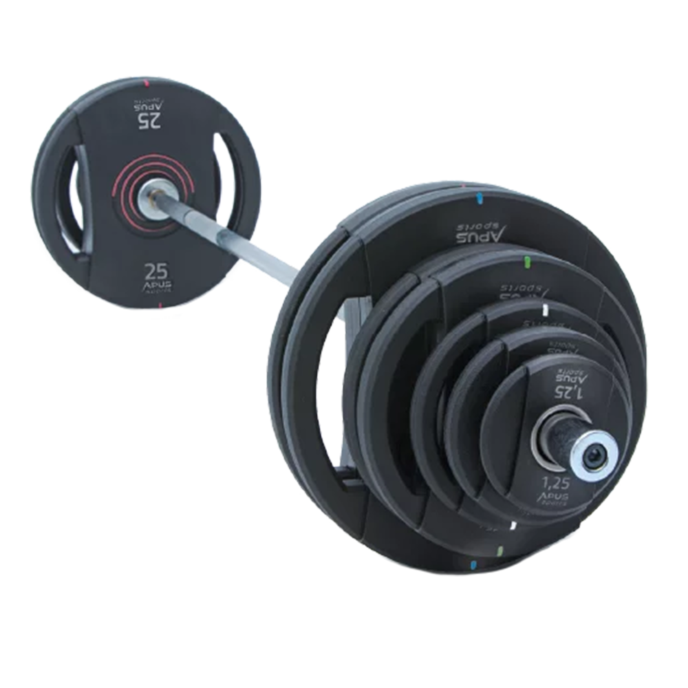 Apus Sports Mercury Olympic plates with ergonomic grips and color coding