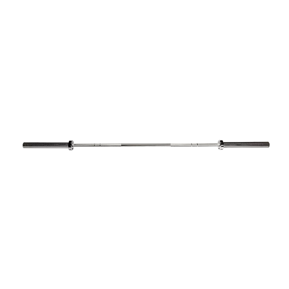 Apus Sports 220 cm chromed spring bar with knurling and needle bearings