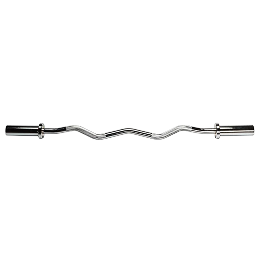 Apus Sports 120 cm curl bar with knurled grip and rotating sleeves