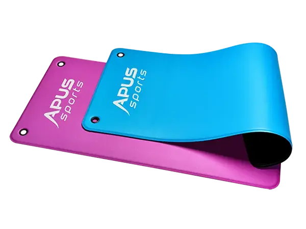 Sportowa krótka mata fitness Apus - 100×50 cm, antypoślizgowa i trwała