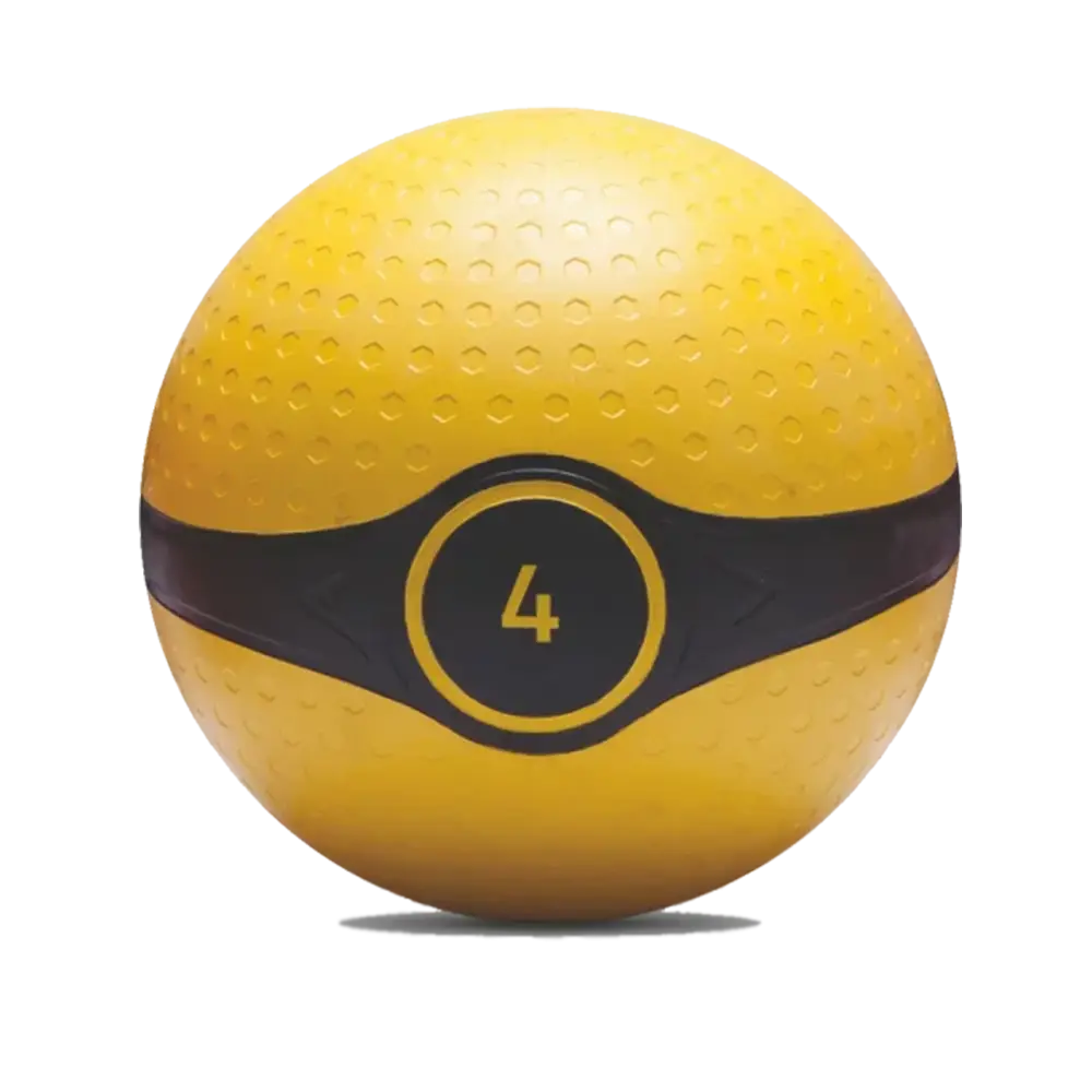Apus Sports medicine balls with anti-slip texture and weight markings