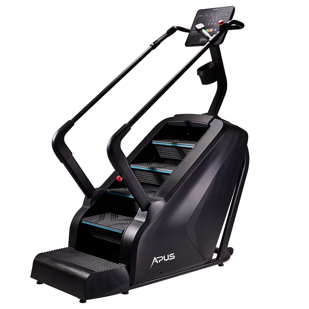 APUS stair climber – commercial cardio equipment with LED console