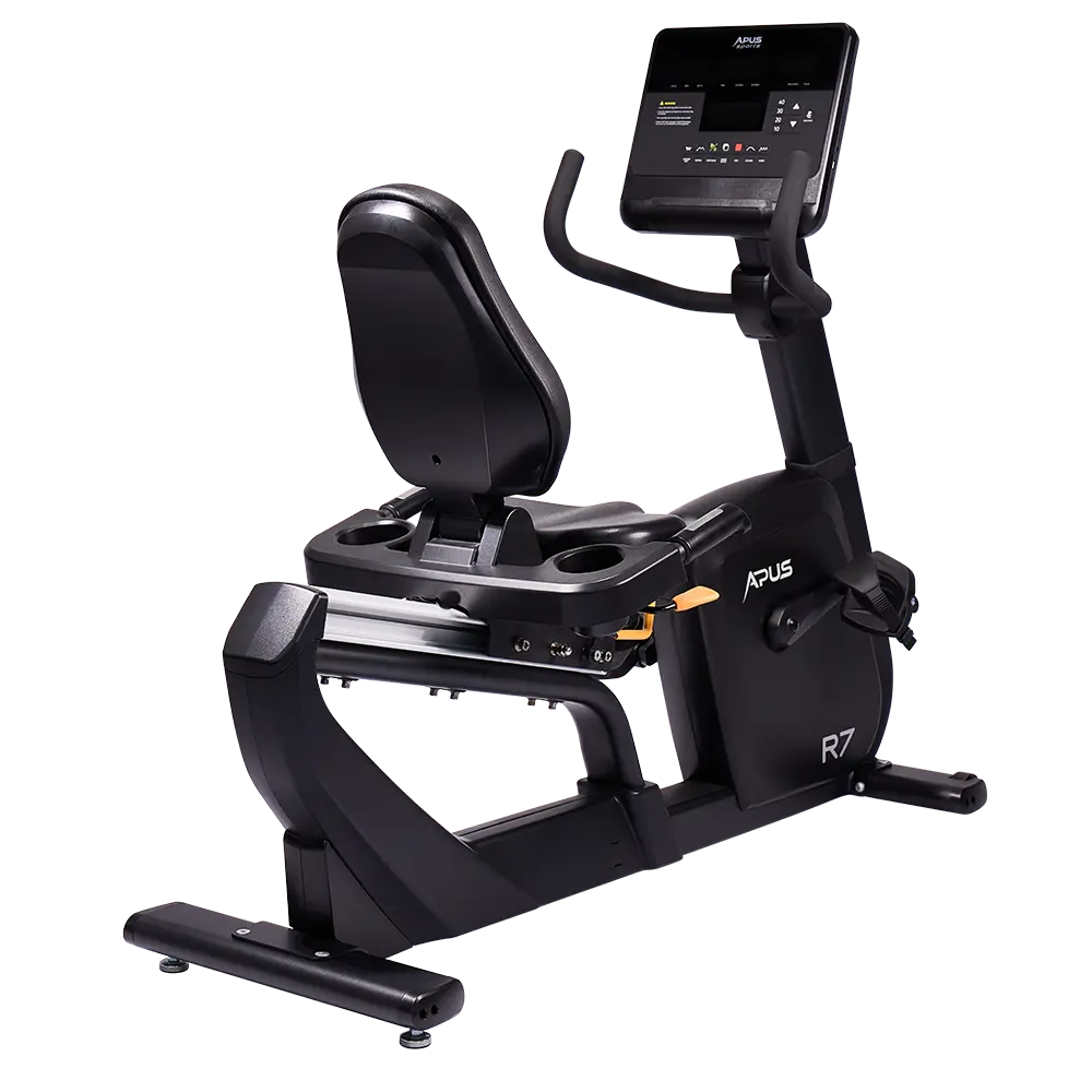 APUS recumbent bike – ergonomic and comfortable cardio machine