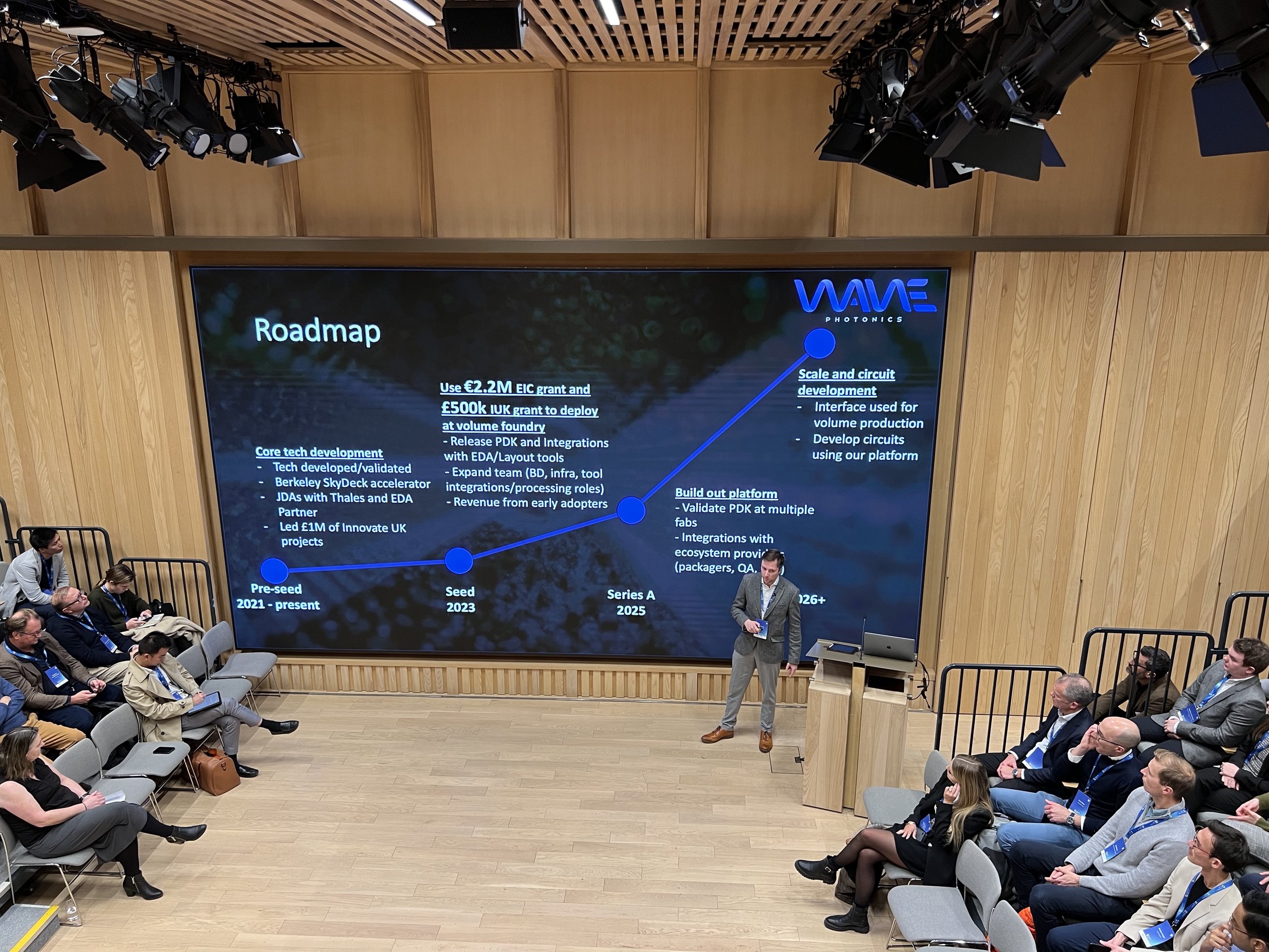 Wave Photonics pitches at Deeptech Labs Demo Day