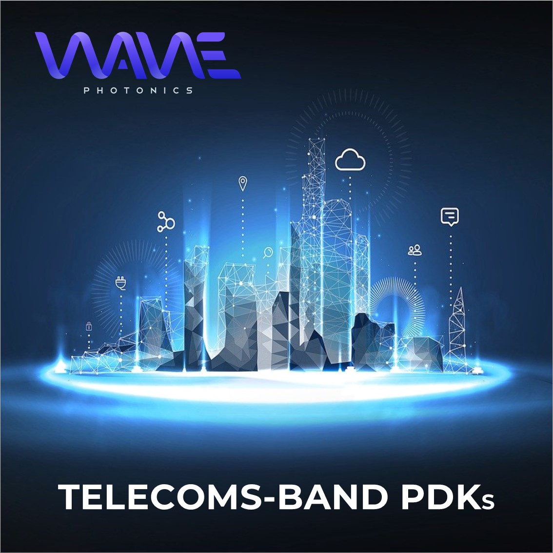 Telecoms-band PDKs for wavelengths from 850nm to 1650nm
