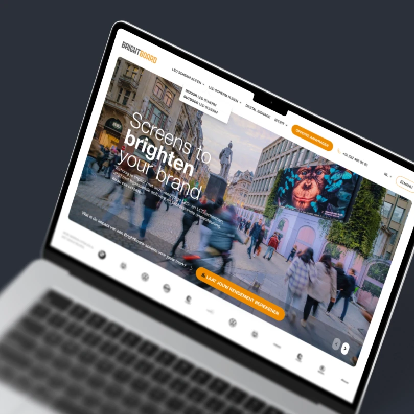 Mobile webdesign voor SGAF
