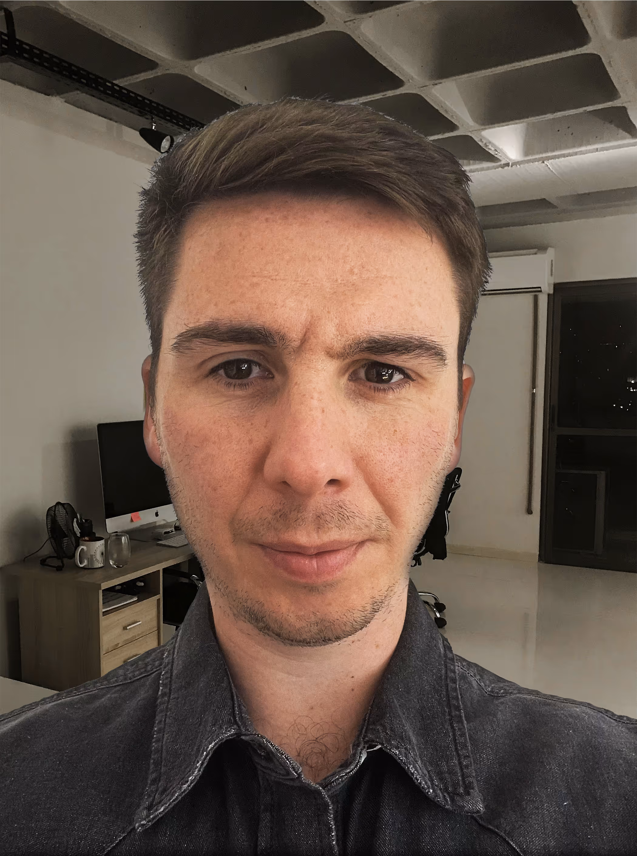 Prevent Group project manager portrait image, in office