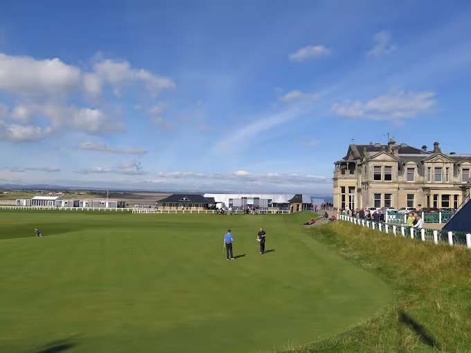 Bedroom at the Old Course Hotel