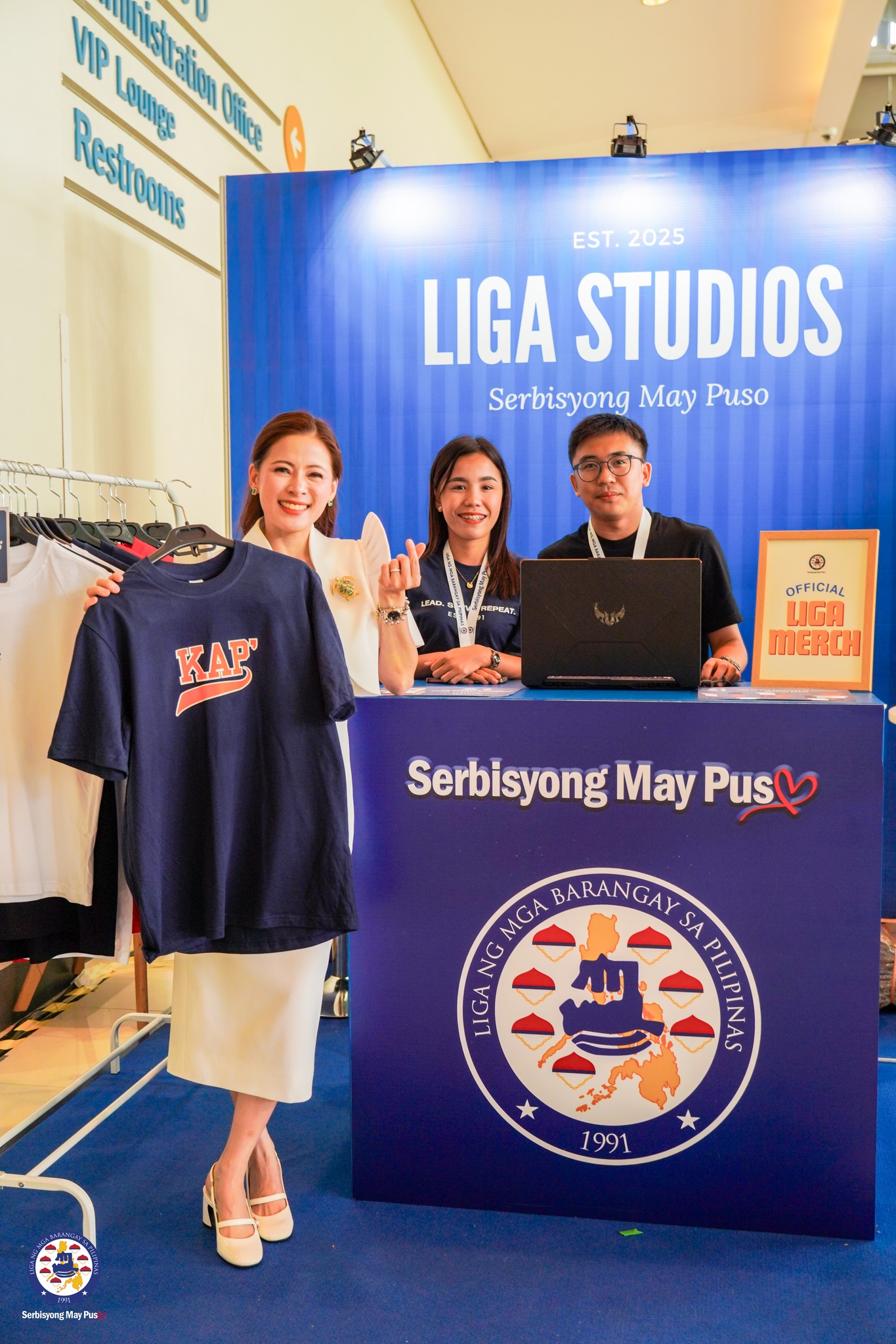 Cluster 1 Shows Full Support as the Liga Launches its Official Liga Merch!