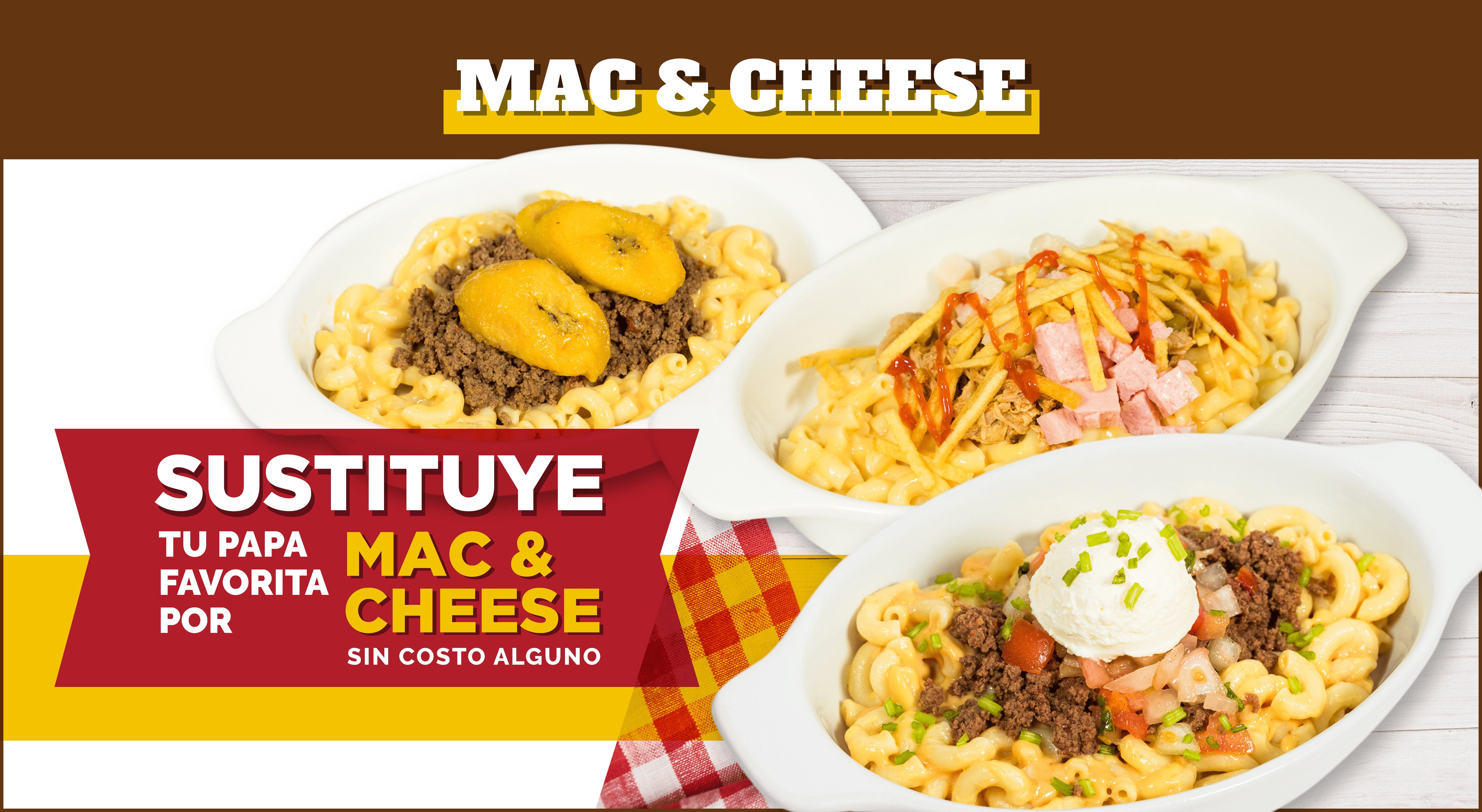Mag & Cheese menu