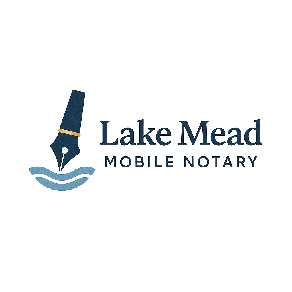 Lake Mead Mobile Notary logo