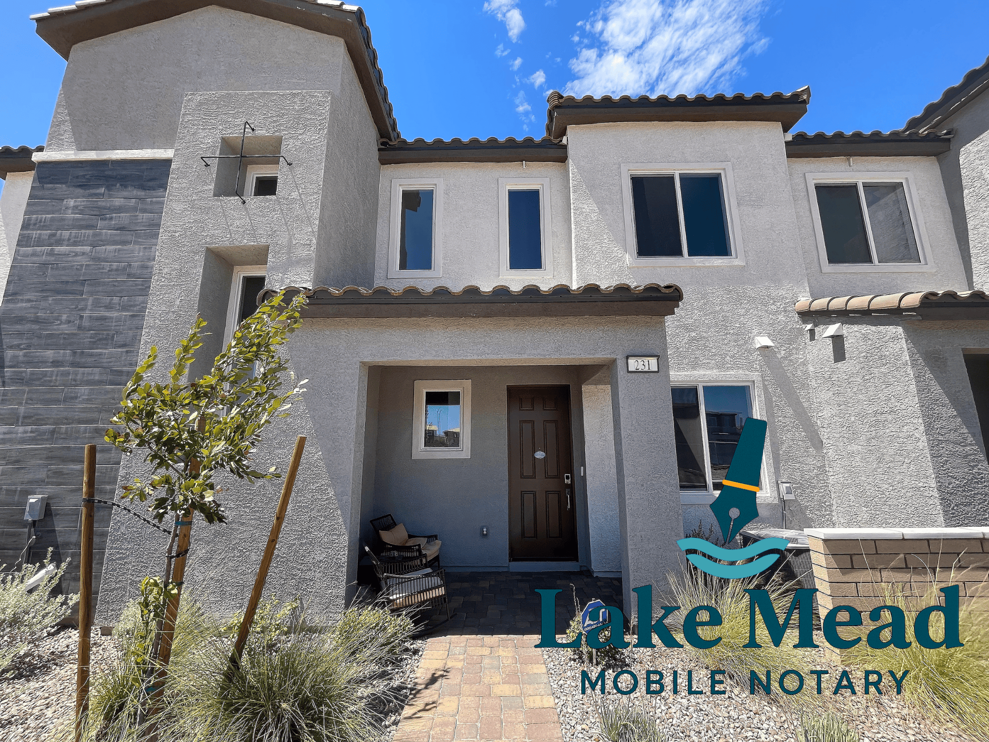 Duplex Exterior Las Vegas