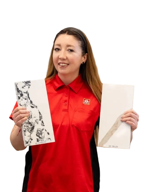 Heinen Group Home Hardware showing cabinet finishes