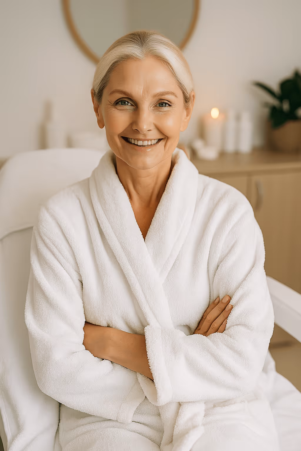 Relaxing treatment room at the Best Medspa in Valrico offering botox, Sculptra, dysport, and hydrafacial