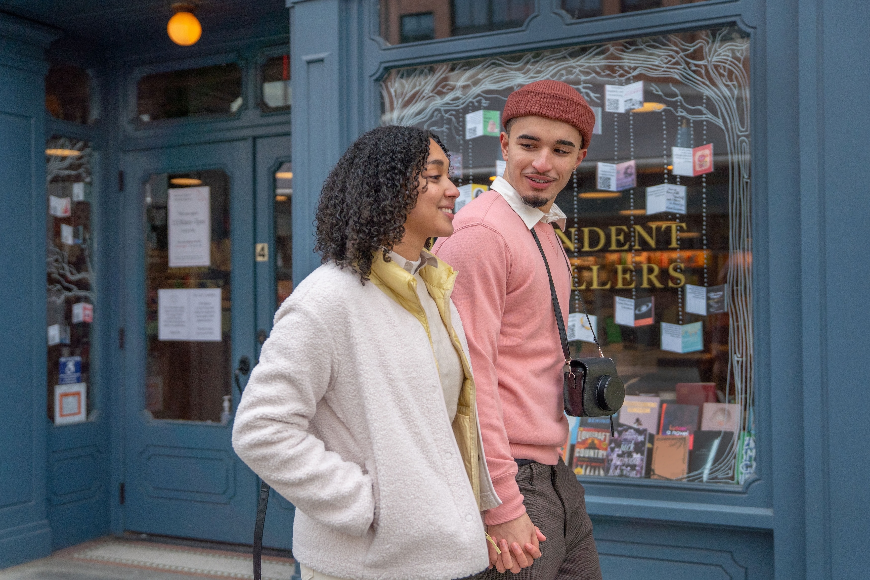 Couple Walking Stock Photo