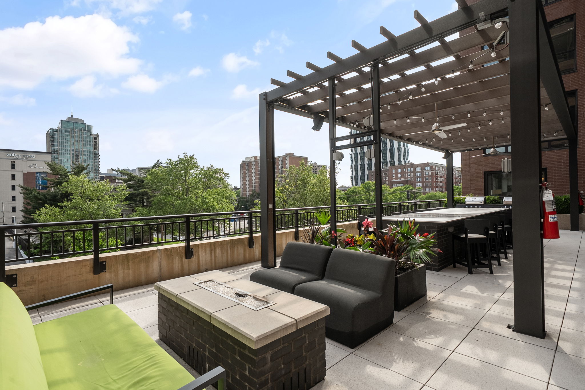 Outdoor terrace