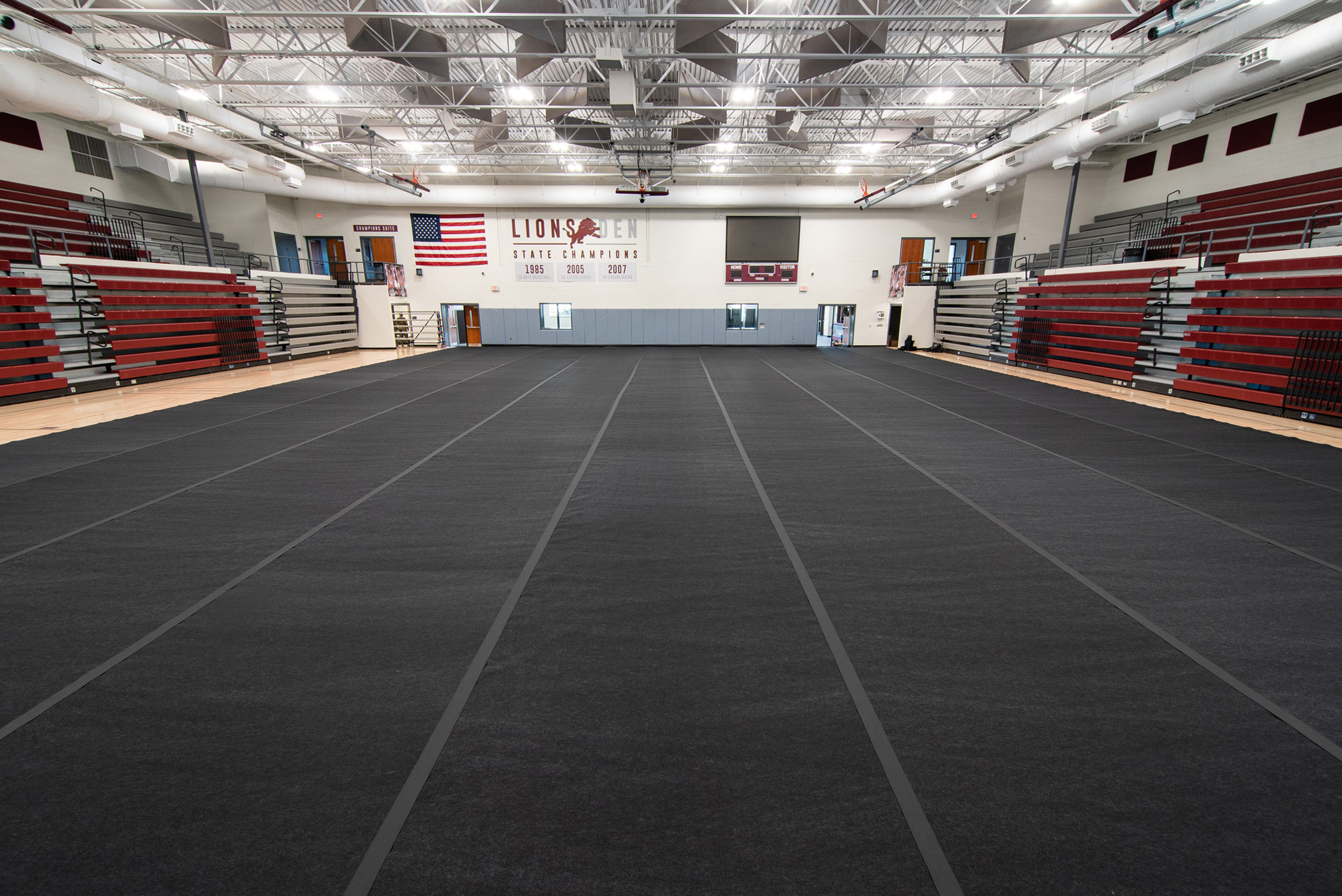 Facility Armor rolled court protector 