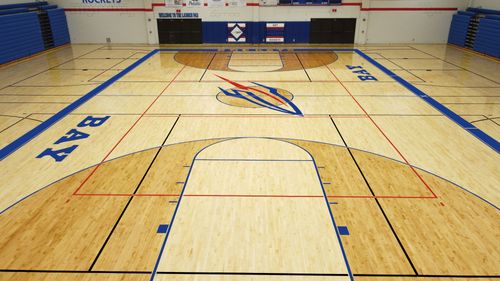 Maple Hardwood Gym Flooring is Still King