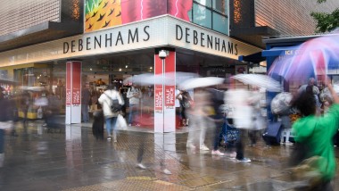 Debenhams third profit warning