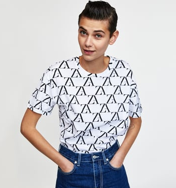 Zara launches capsule collection centred on its logo