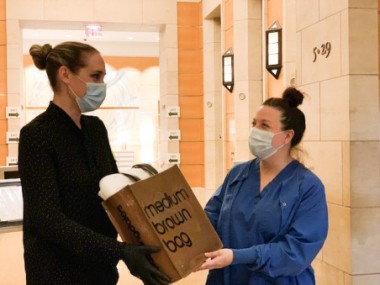 A Bloomingdale's surprise for nurses