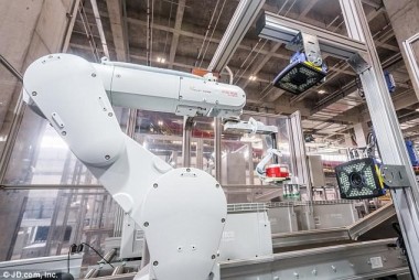 JD.com automated warehouse
