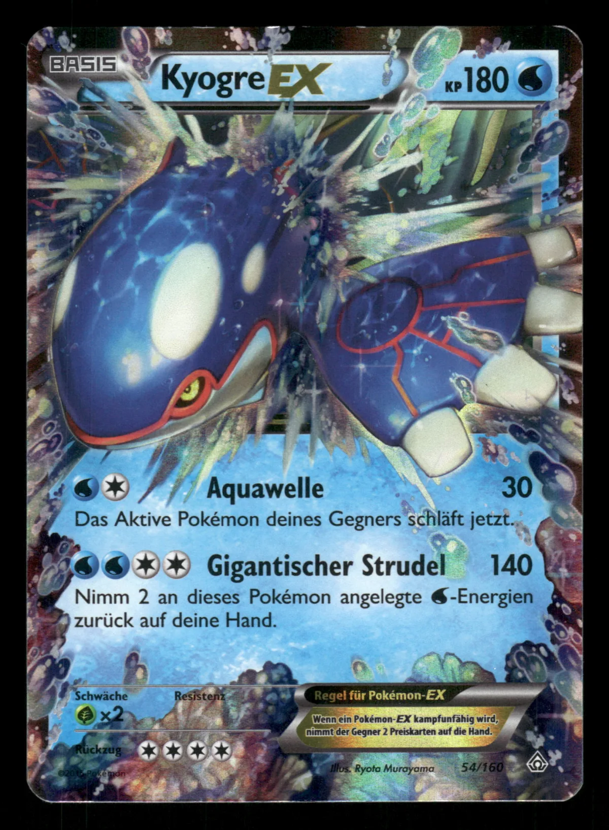 Kyogre EX 54/160
