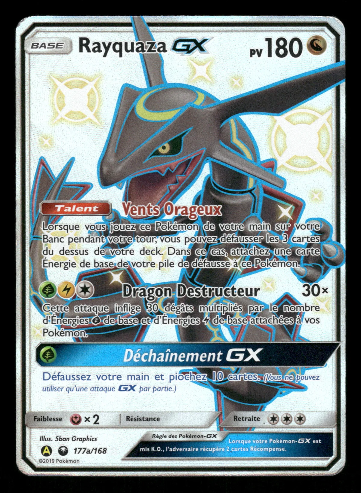 Rayquaza GX 177a/168
