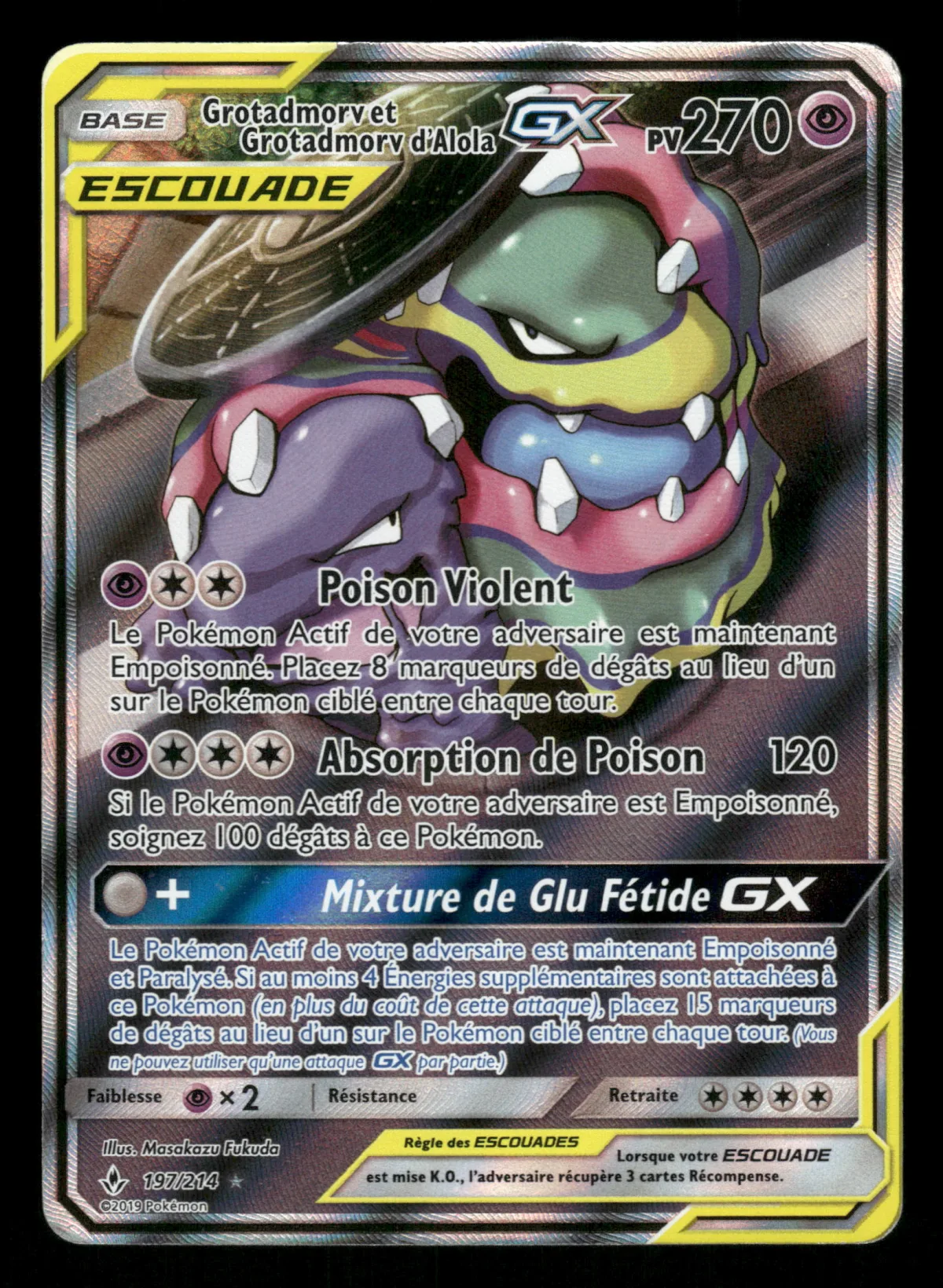 Grotadmorv et Grotadmorv d’Alola GX 197/214