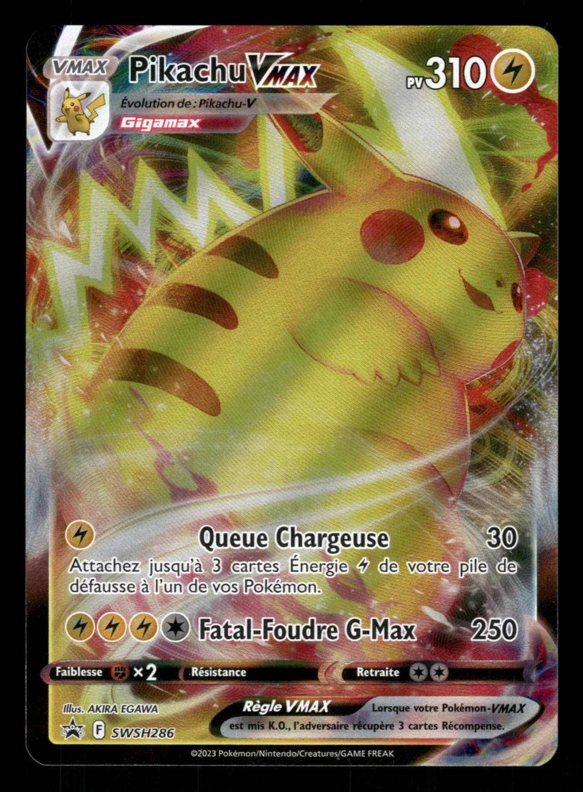 Pikachu VMAX SWSH286