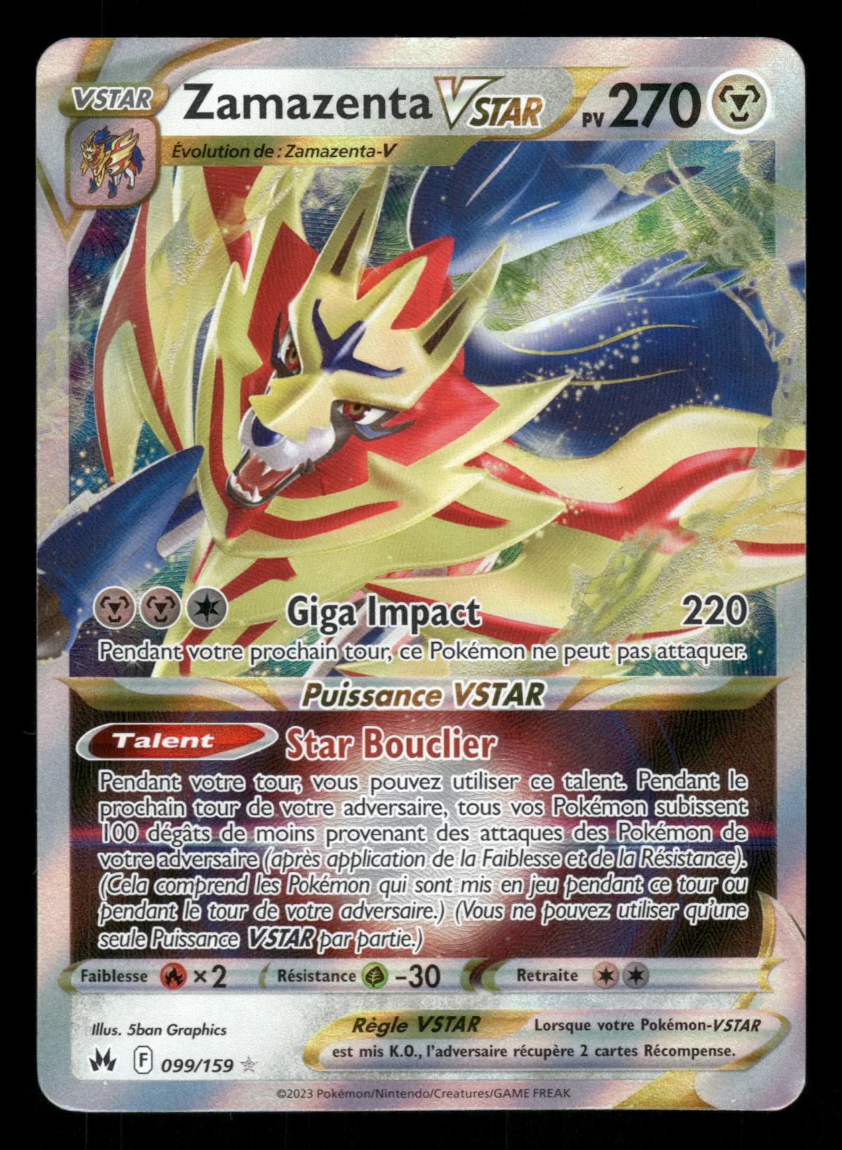 Zamazenta VSTAR  99/159