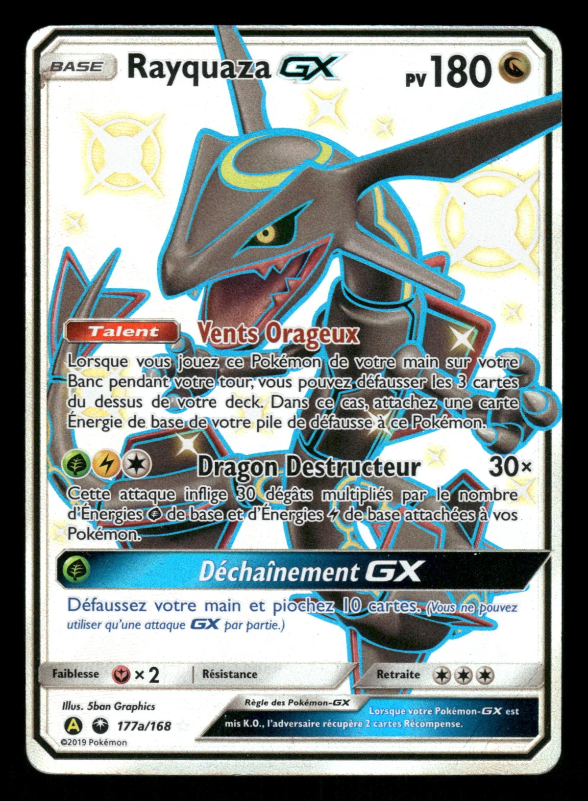 Rayquaza GX 177a/168