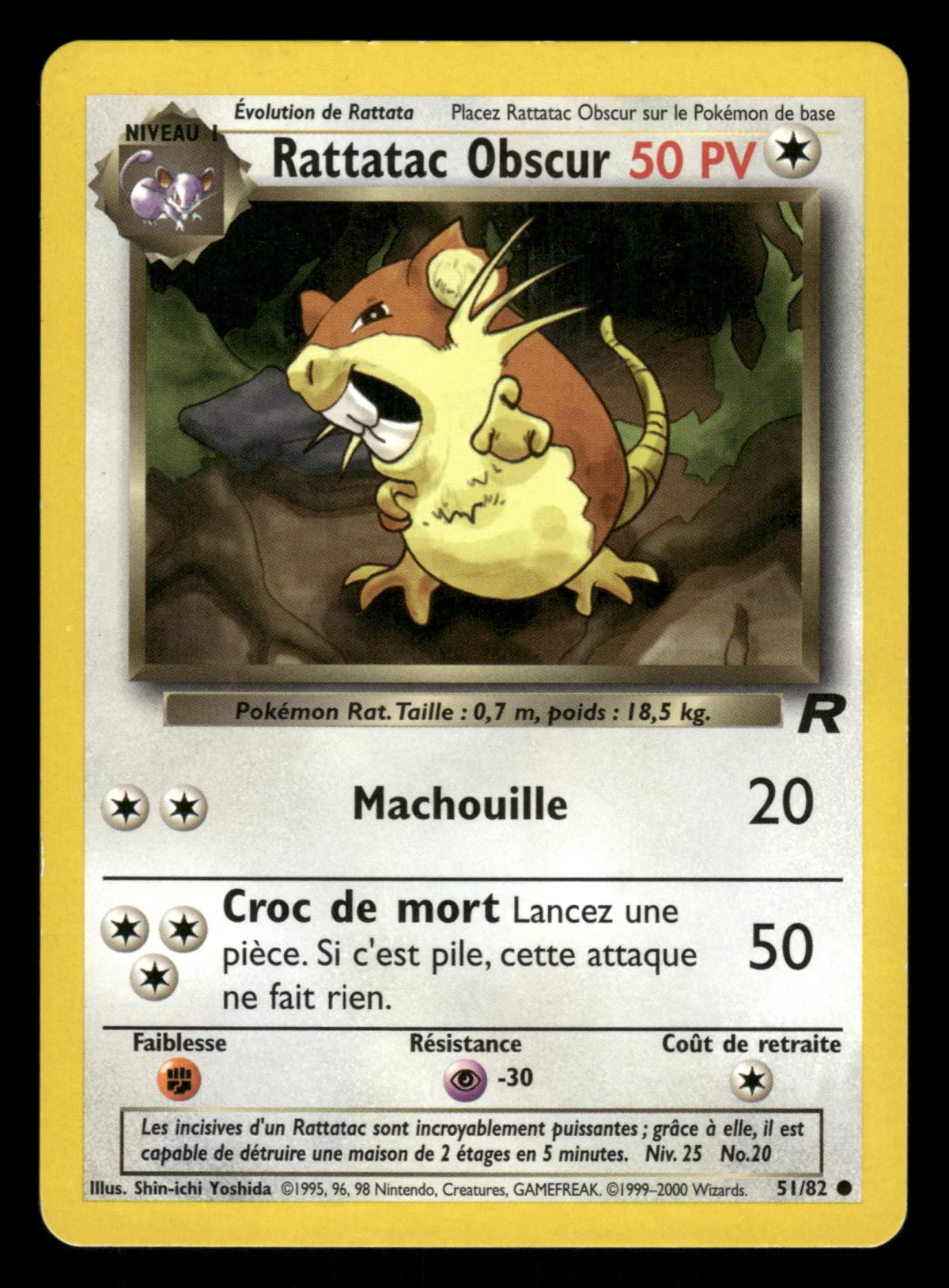 Rattatac obscur 51/82
