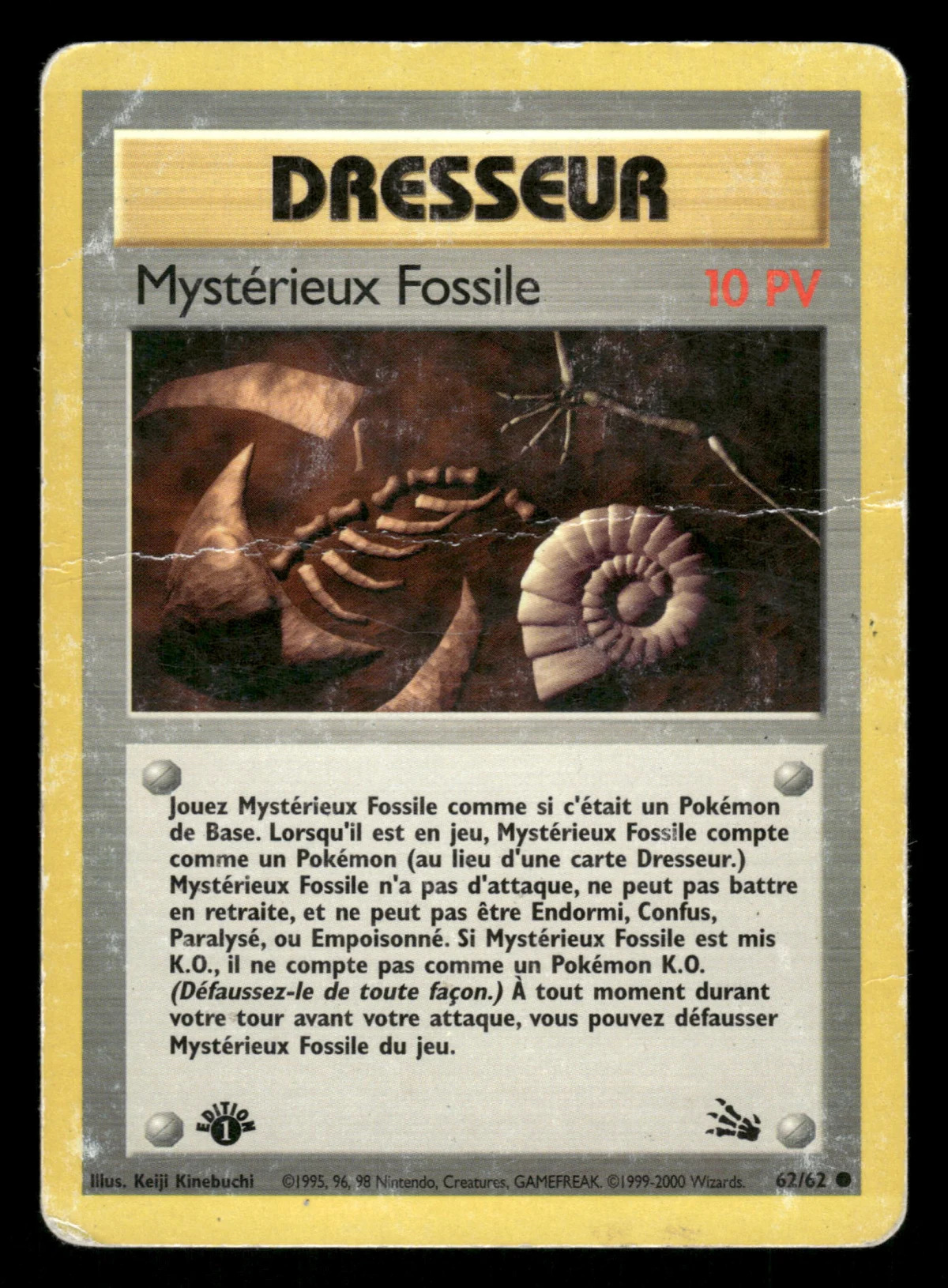 Mystérieux Fossile 62/62