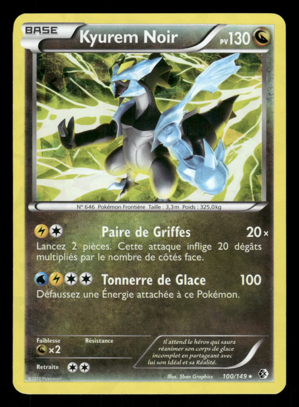 Kyurem Noir 100/149