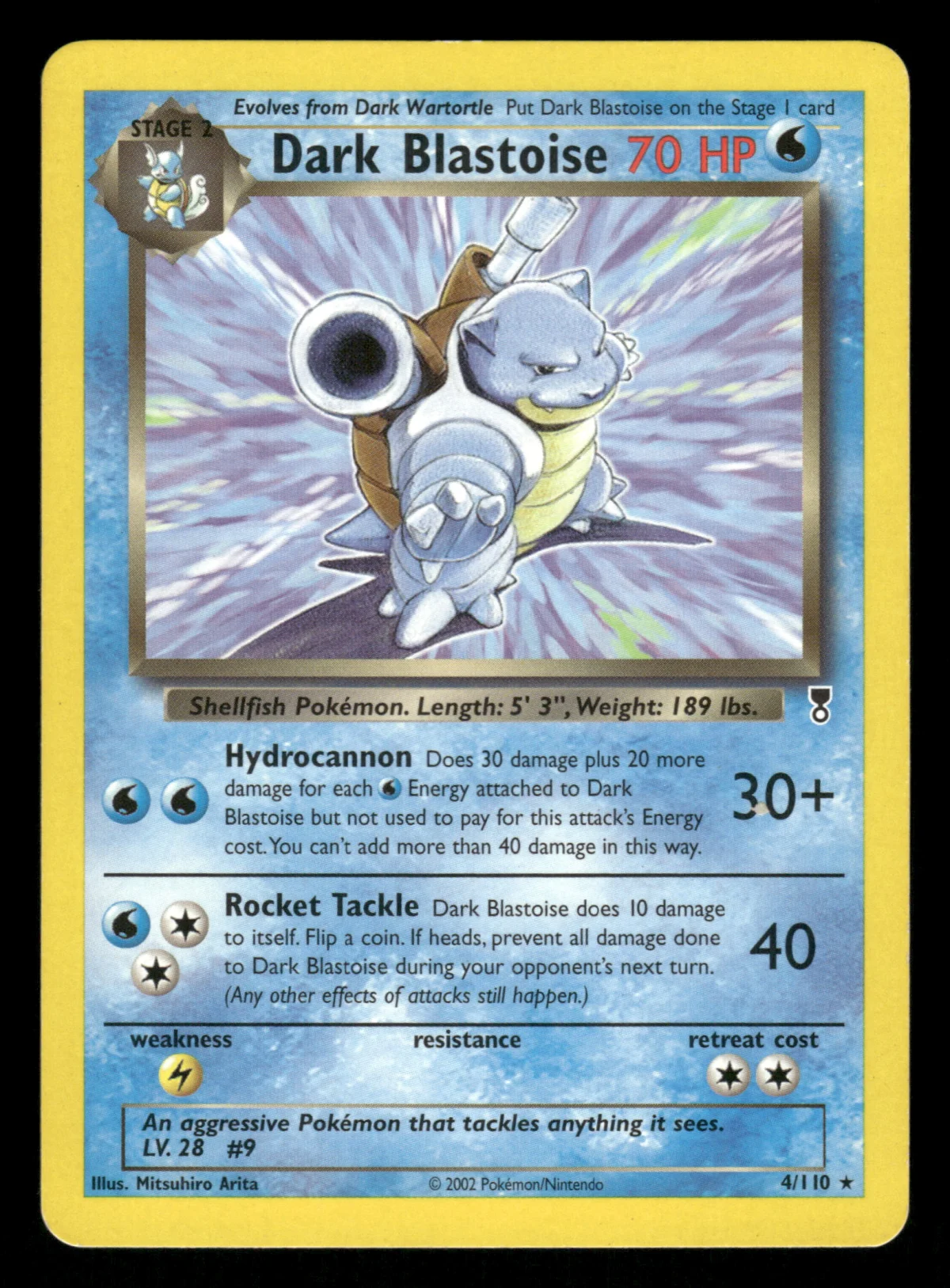 Dark Blastoise 4/110