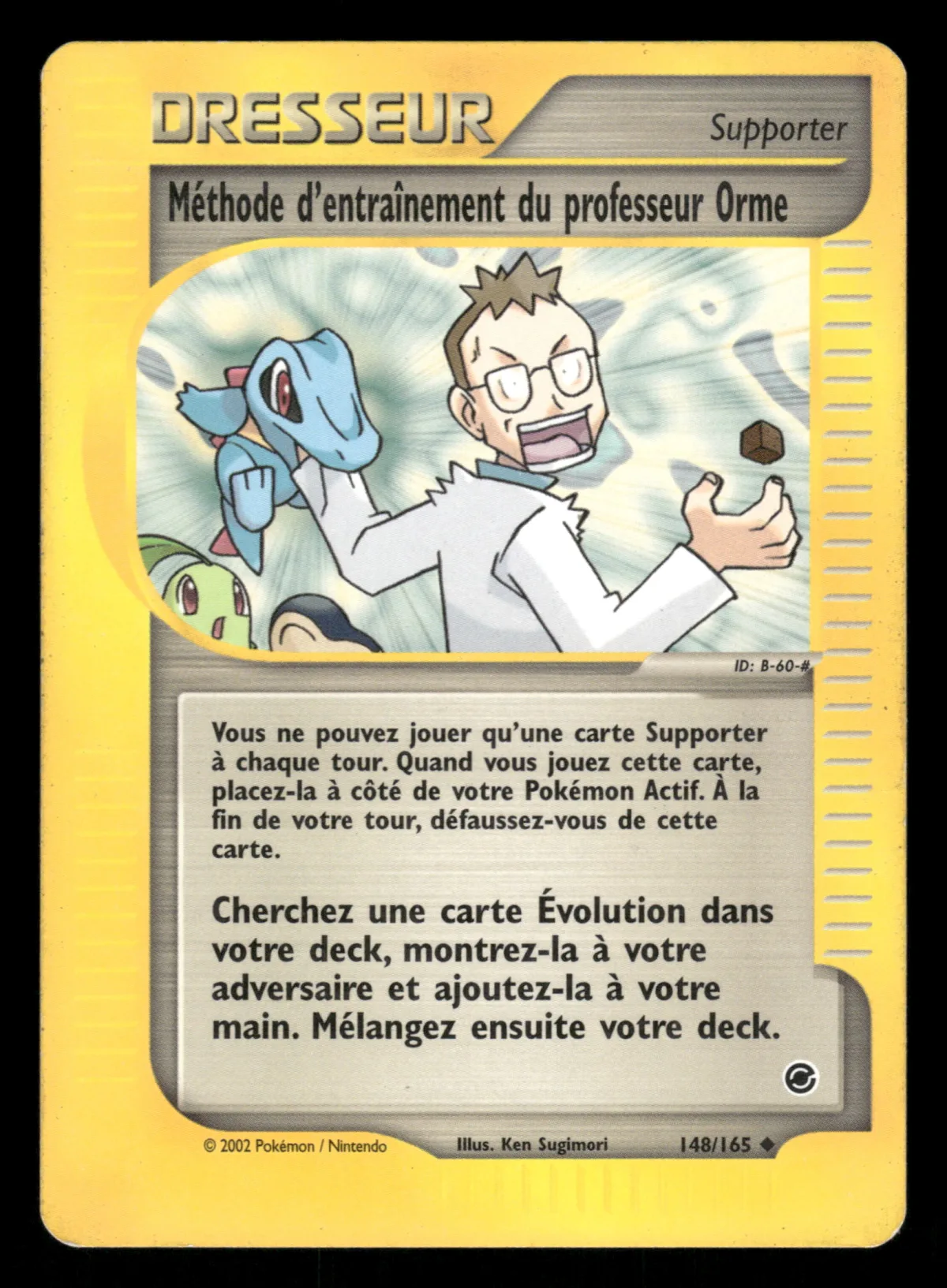 Méthode d'entraînement du professeur Orme 148/165
