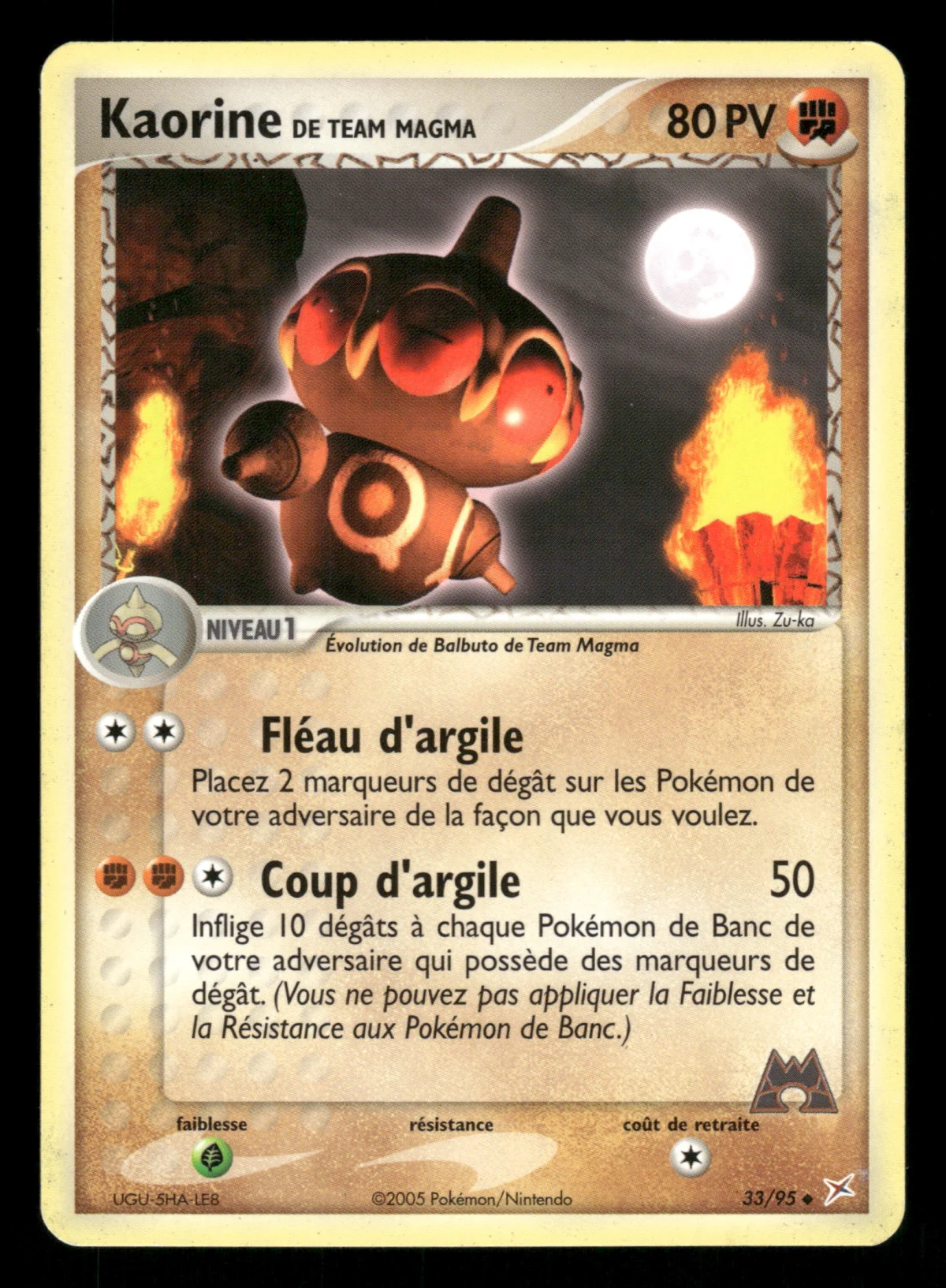 Kaorine de Team Magma 33/95
