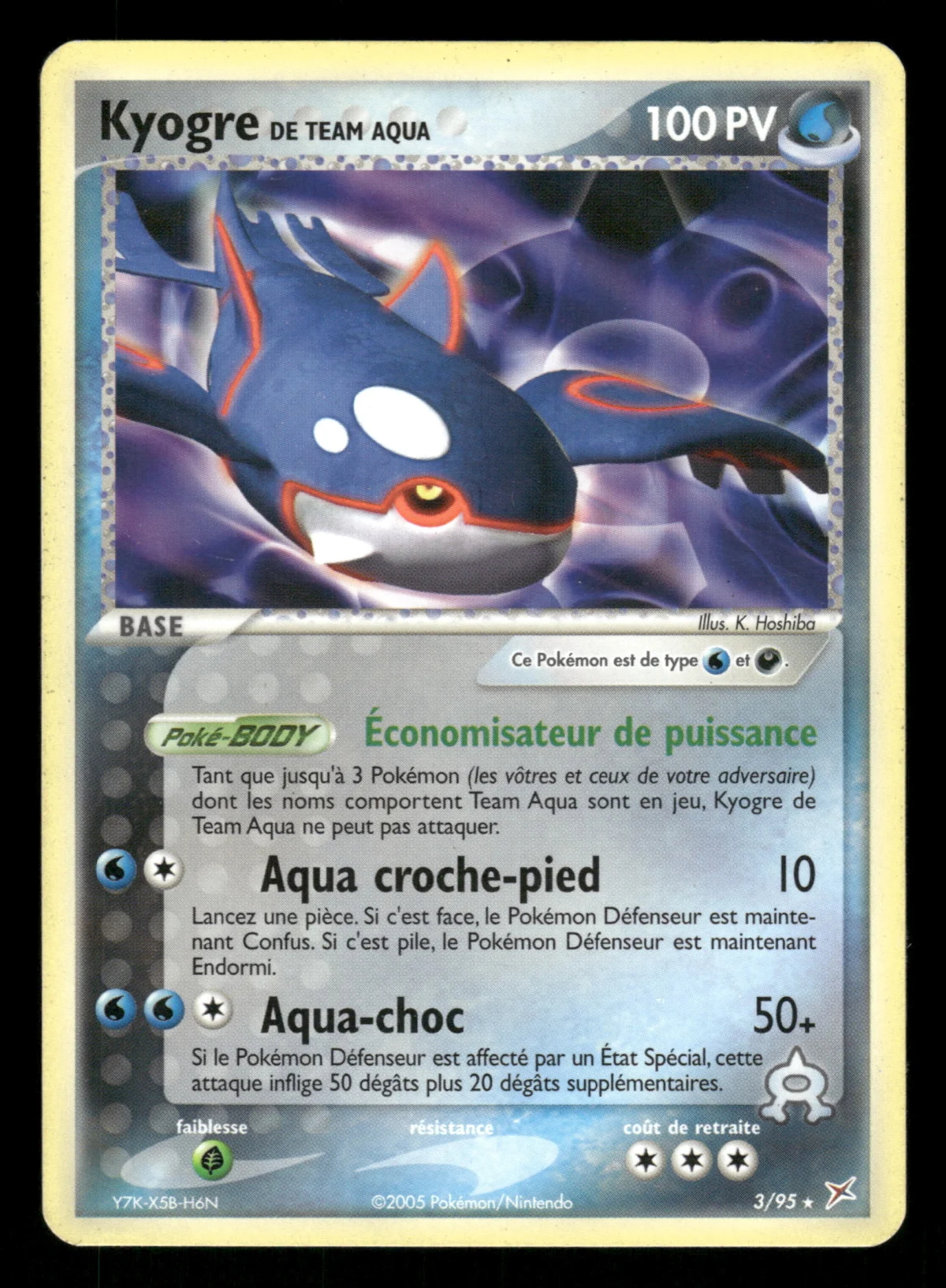 Kyogre de Team Aqua 3/95