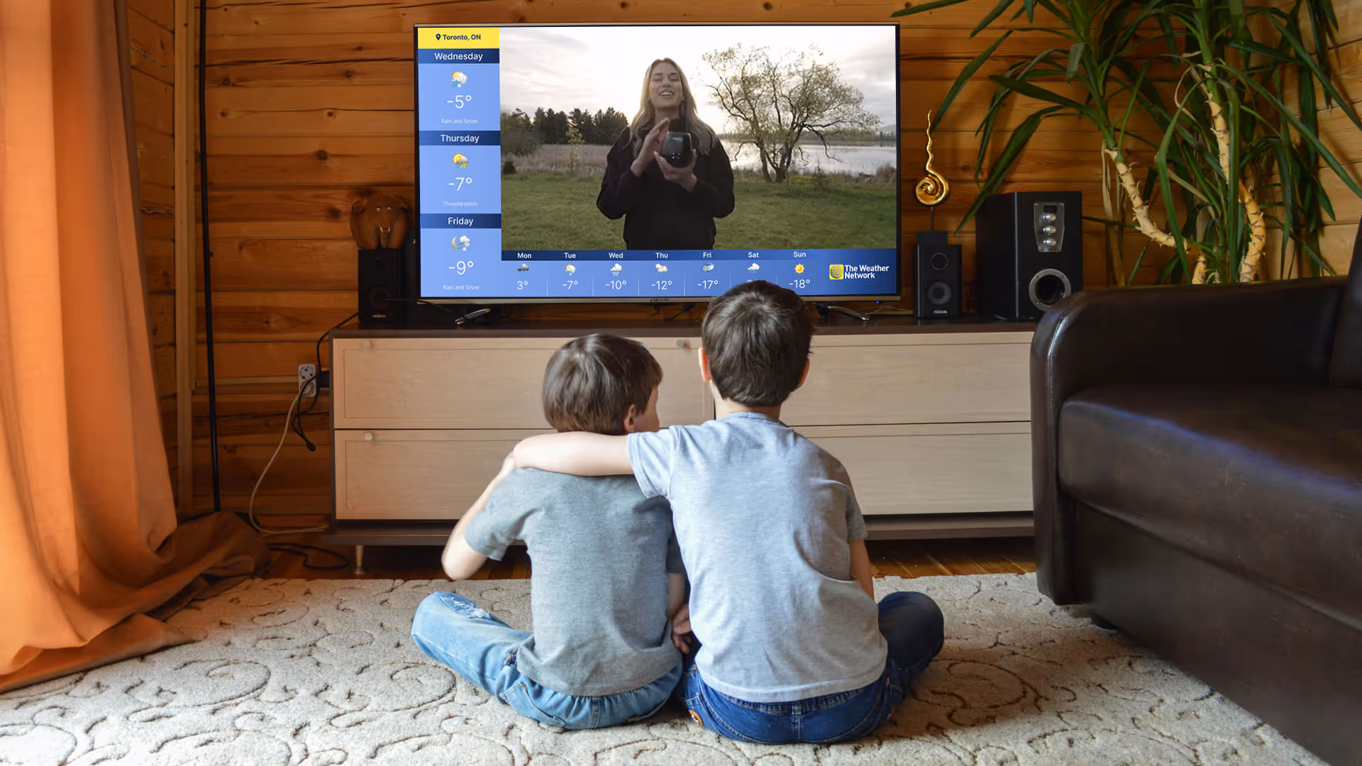 linear tv interface redesign the weather network