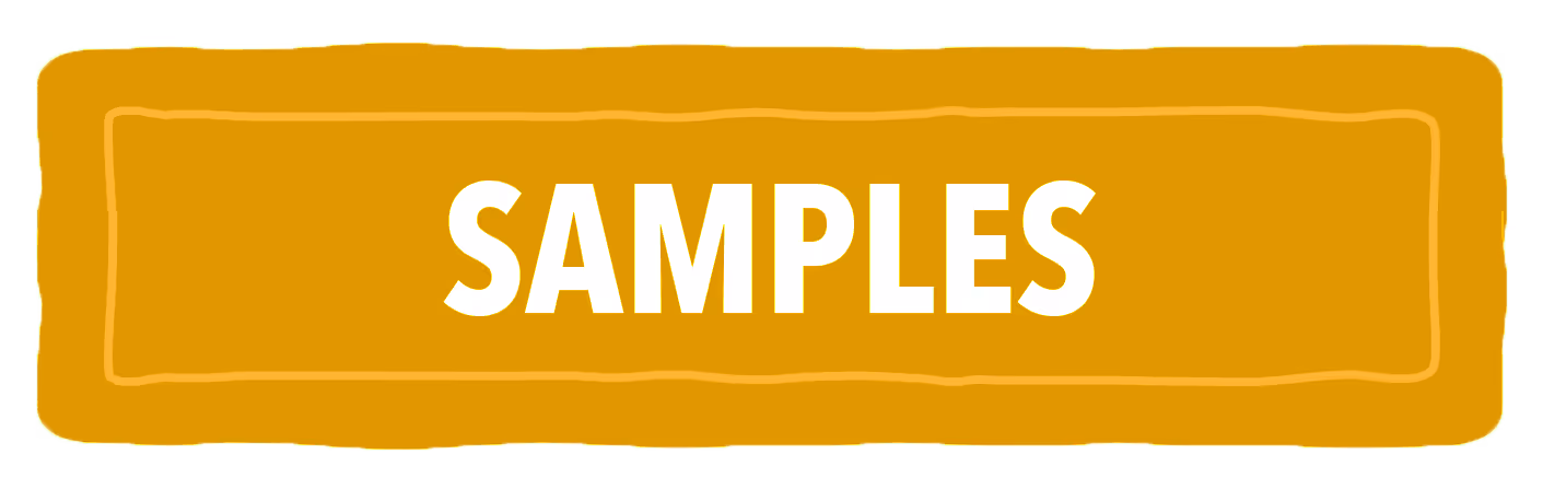 Yellow Banner with text: SAMPLES